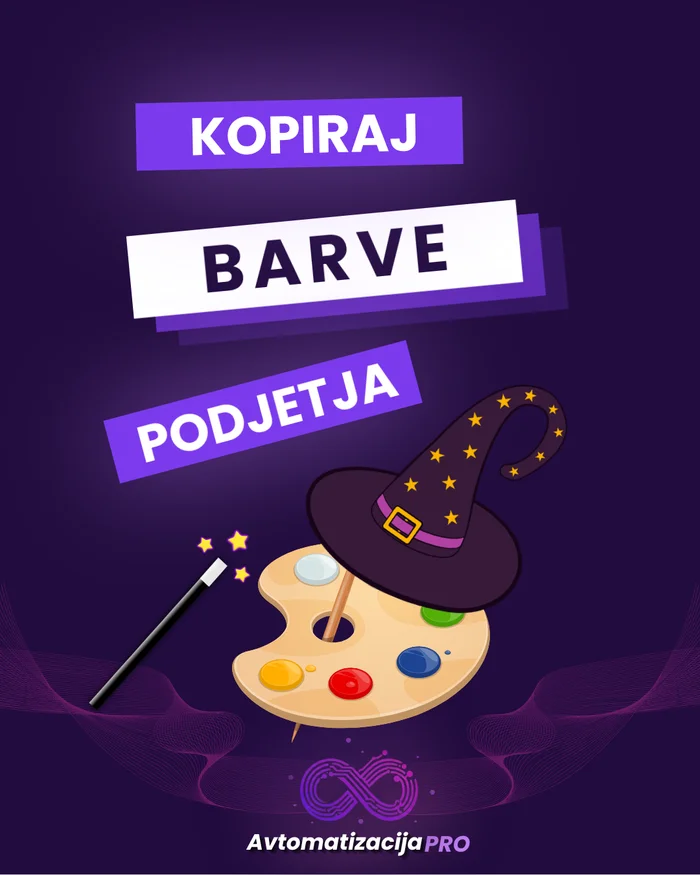 CGP paleta — kopiraj barve celostne grafične podobe podjetja